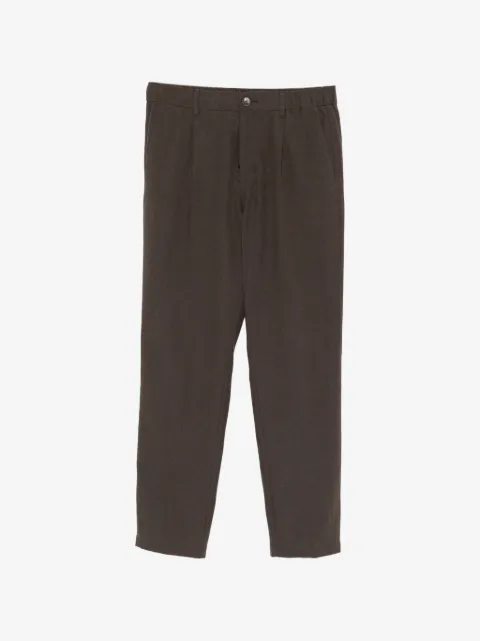 Herno elasticated-waistband tailored trousers