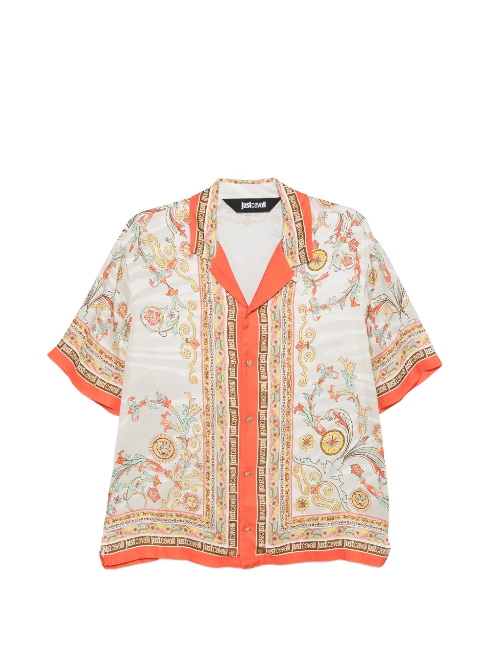 Just Cavalli floral shirt - Toni neutri