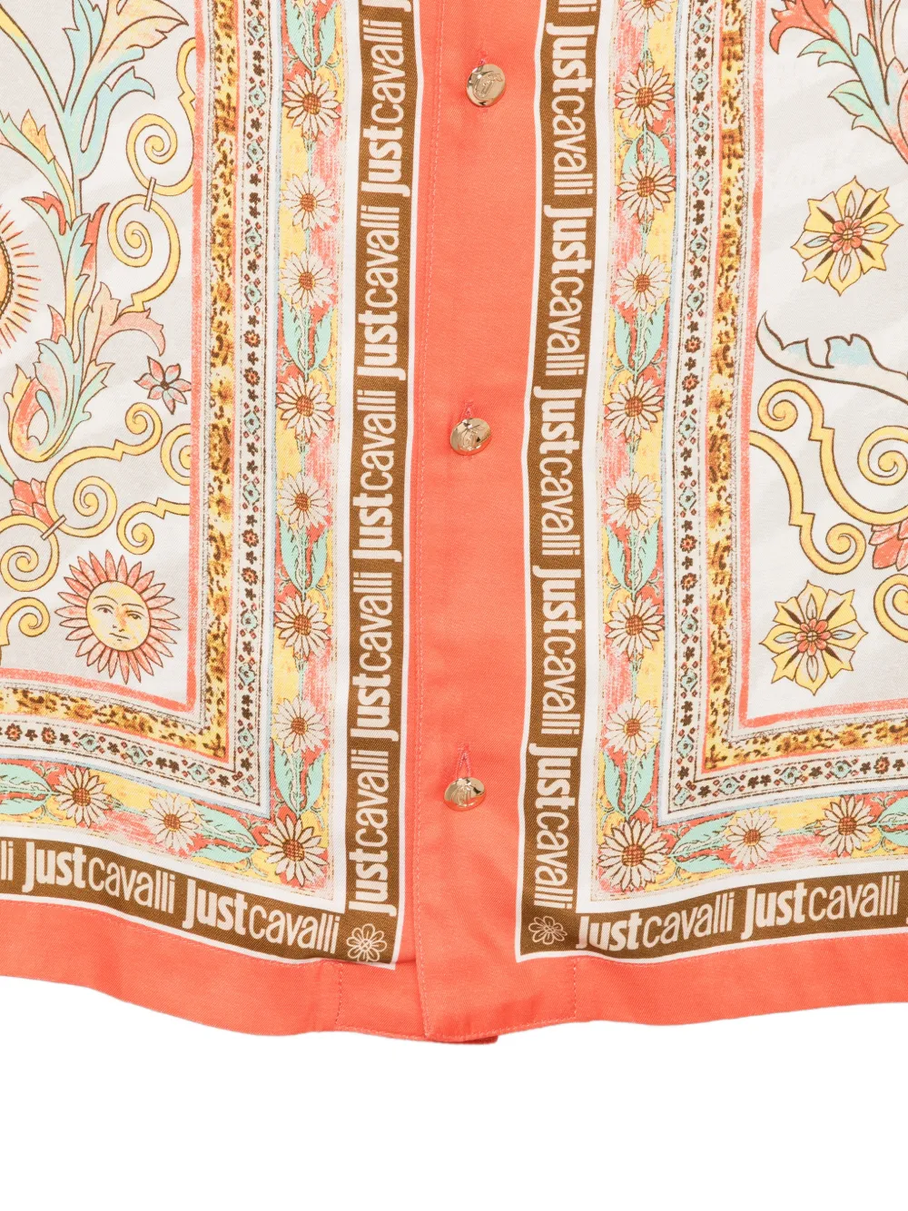  Just Cavalli Floral Shirt - Neutrals 