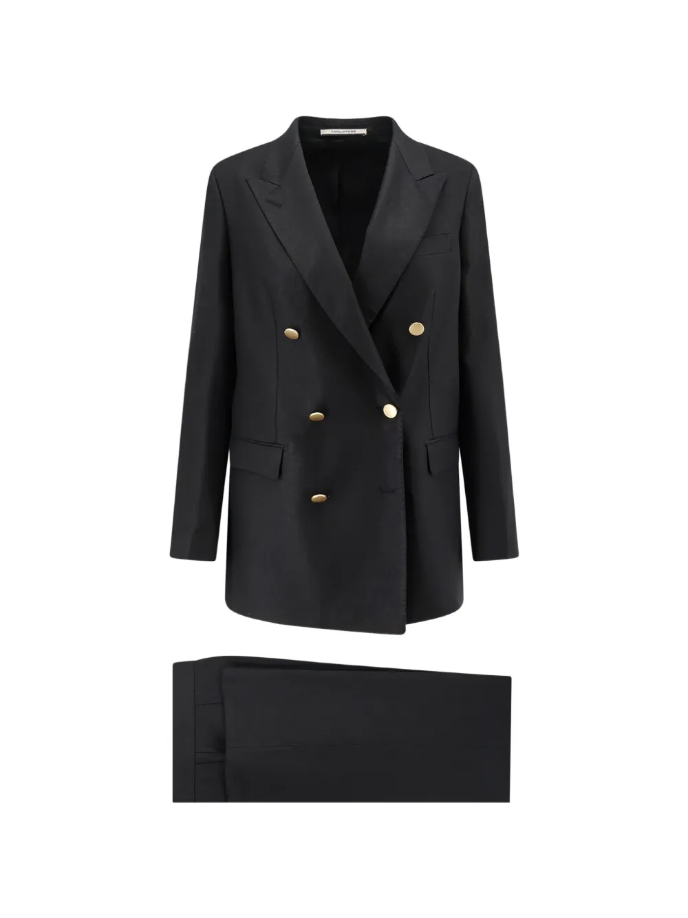 Tagliatore double-breasted suit - Schwarz
