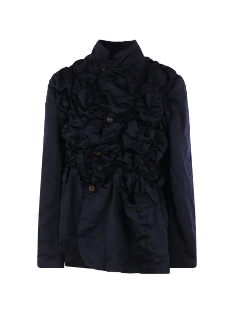 Comme Des Garçons ruffled-detail jacket
