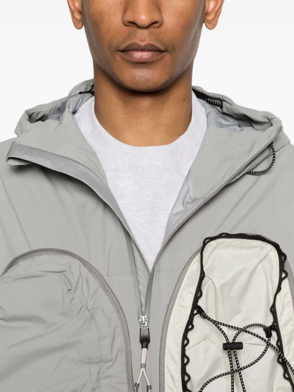 Oakley Latitude Veil Slingpack Hooded Jacket | Grey | FARFETCH