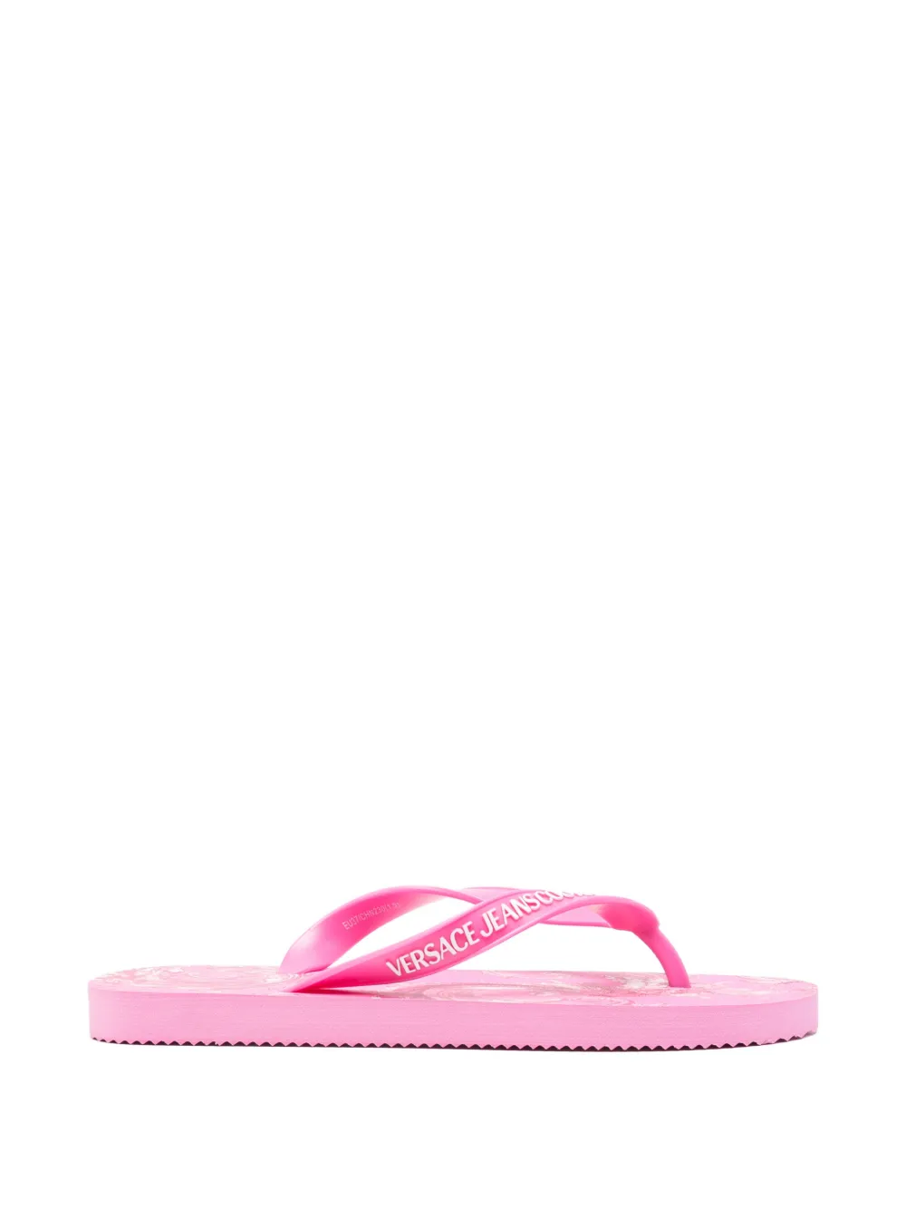 Versace Jeans Couture floral-print flip-slops - Rosa