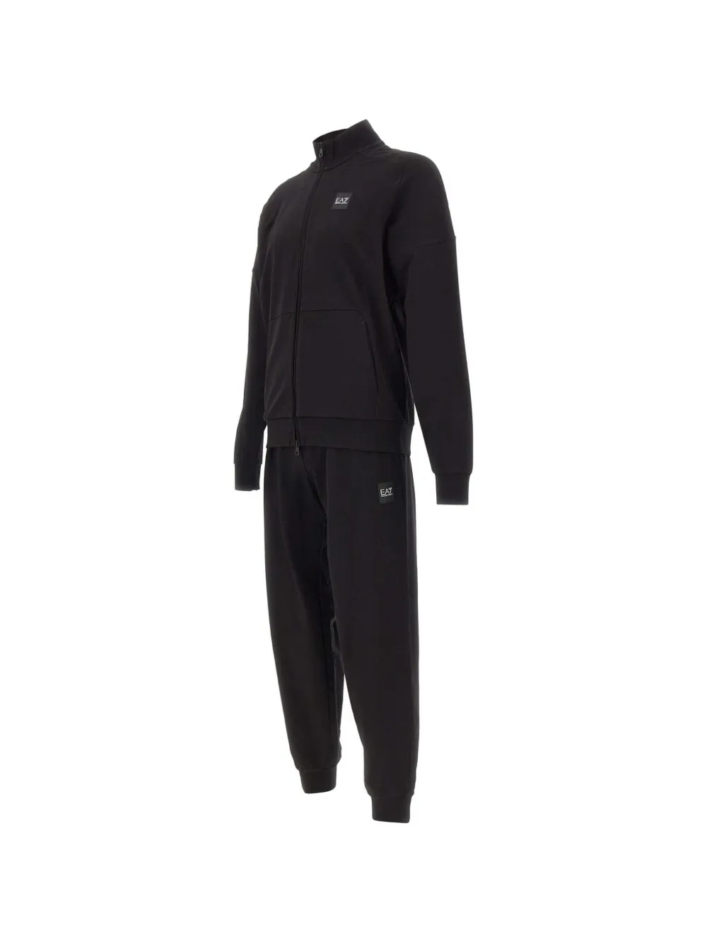 Ea7 Emporio Armani Visibility trainingspak met rits Zwart