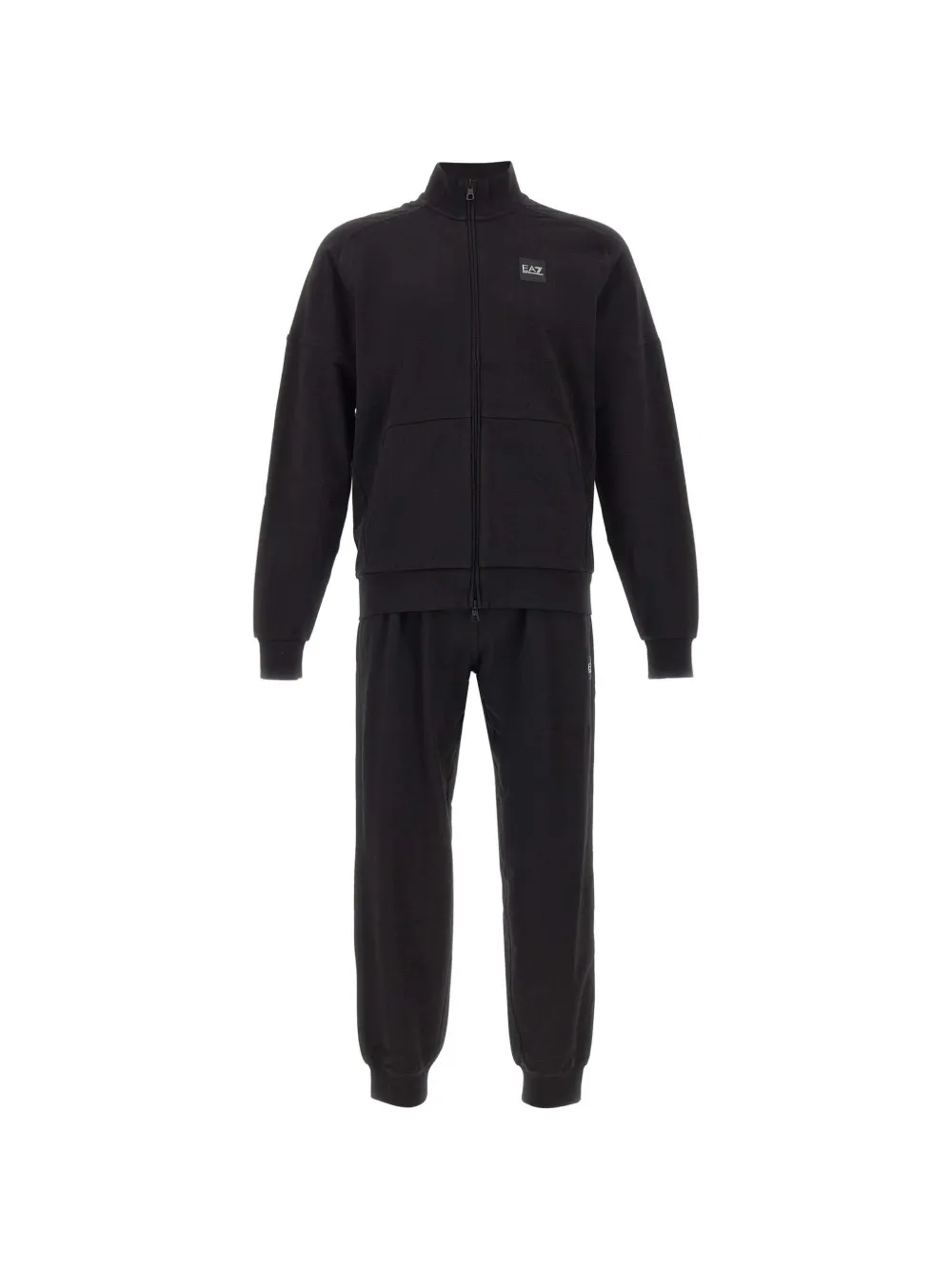 Ea7 Emporio Armani Visibility zipped tracksuit - Nero