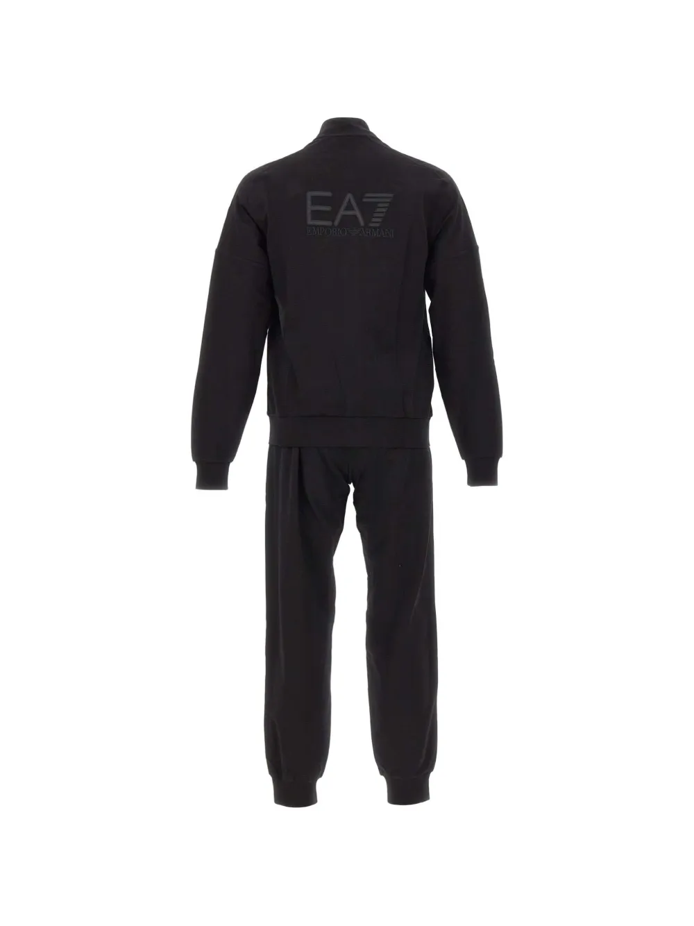 Ea7 Emporio Armani Visibility trainingspak met rits Zwart