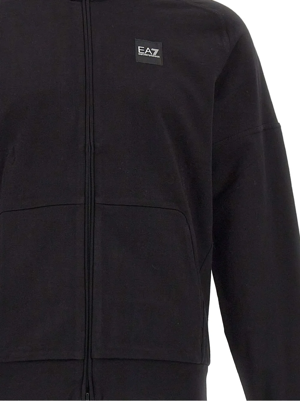 Ea7 Emporio Armani Visibility trainingspak met rits Zwart