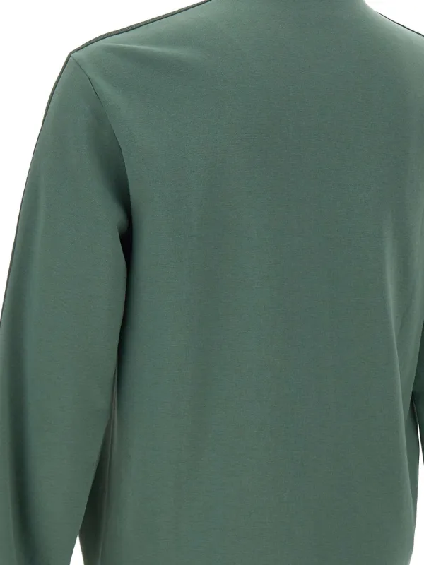 J455/YOOX EA7 EMPORIO ARMANI スウェット XL 緑 Ea7 Emporio Armani log-detail Sweatshirt | Green | FARFETCH