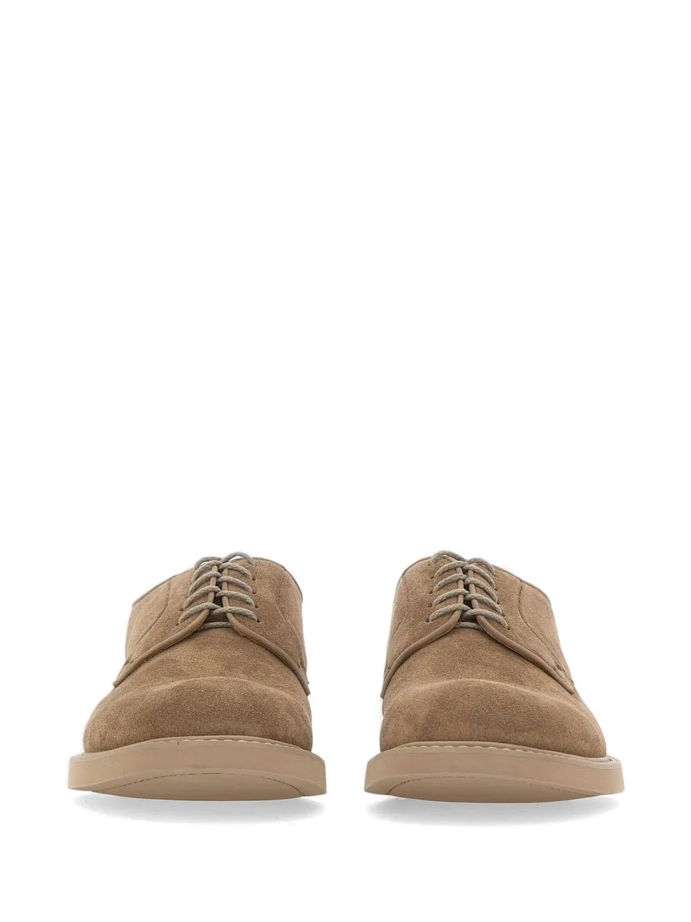 Doucal's Suède veterschoenen Bruin