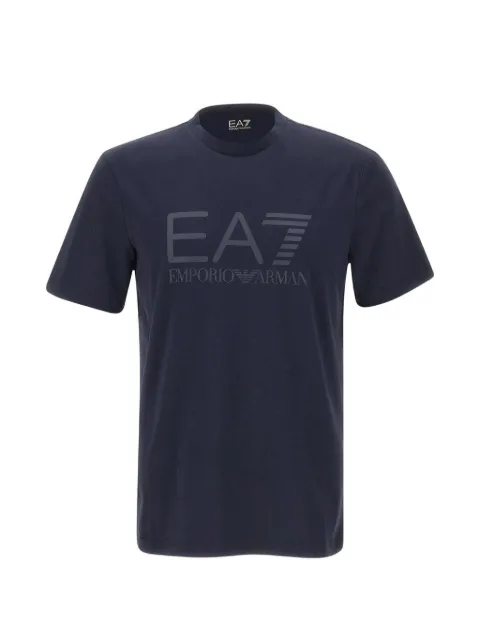 Ea7 Emporio Armani playera con logo estampado