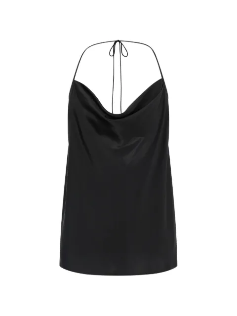 Valentino Garavani tie-up silk top