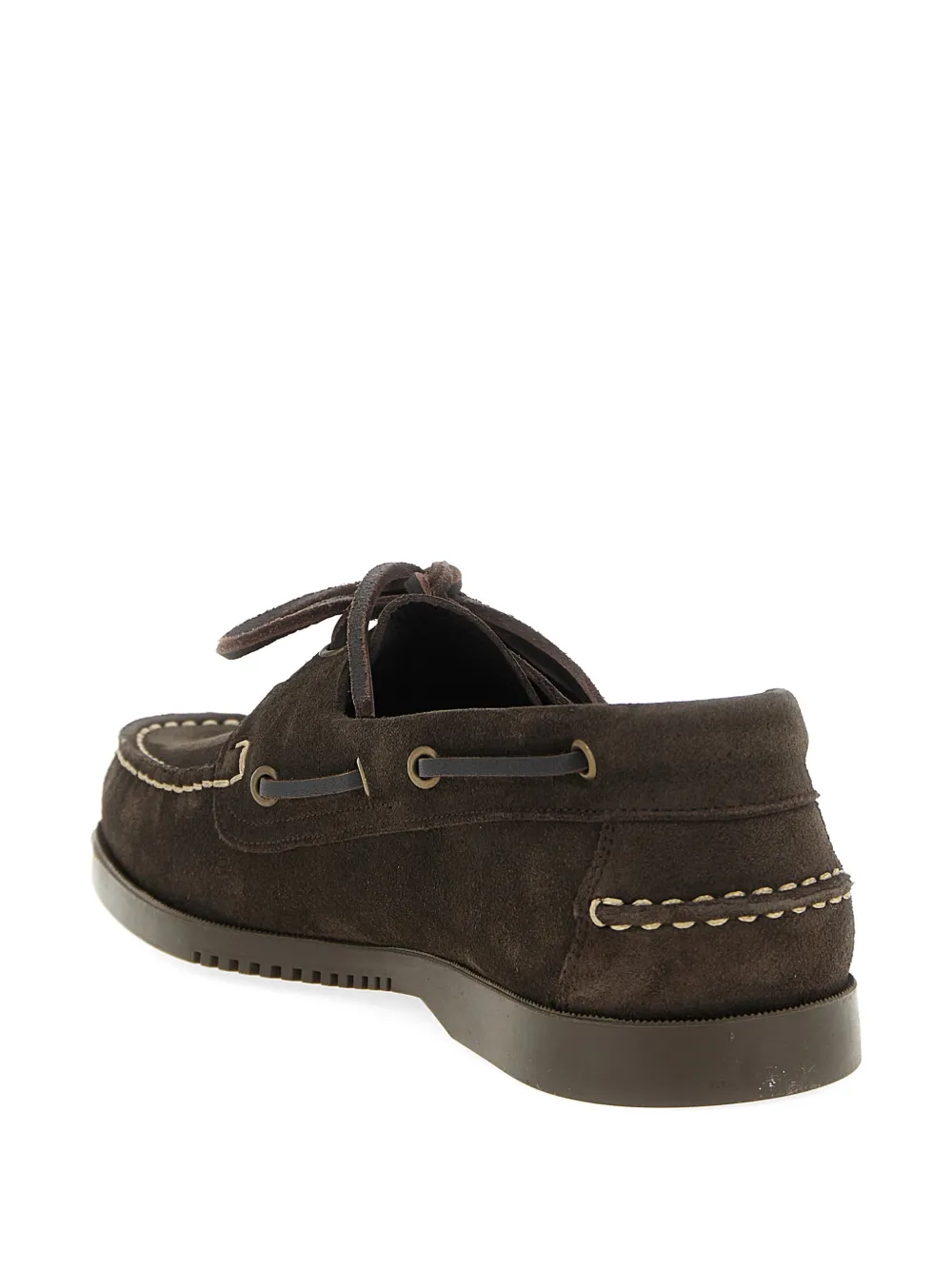 Paraboot suede barth boat shoes Bruin