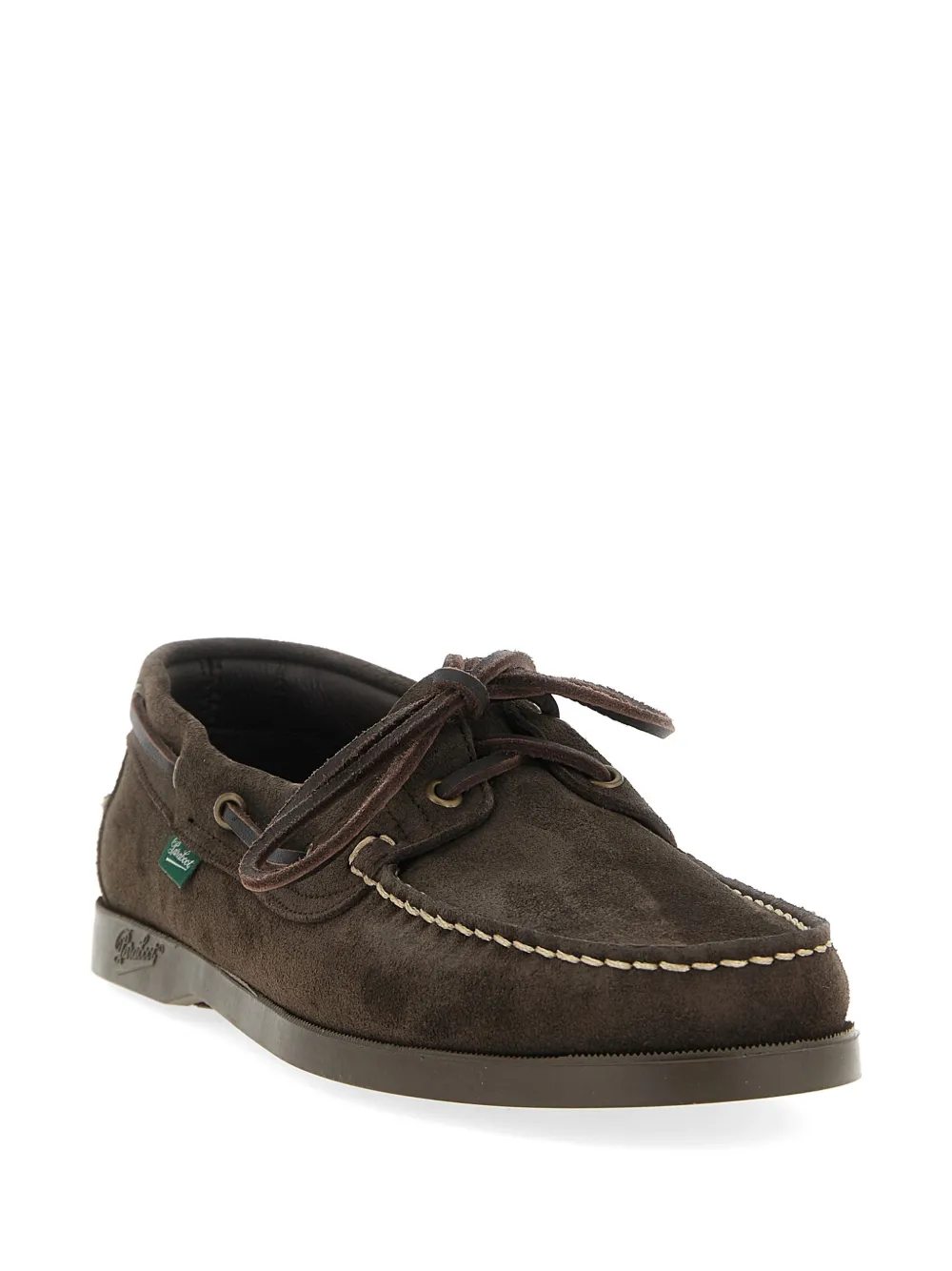 Paraboot suede barth boat shoes Bruin