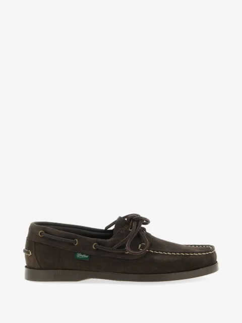 Paraboot chaussures bateau Barth en daim