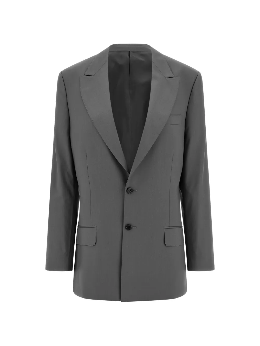 ARMARIUM peak lapels single-breasted blazer - Grau