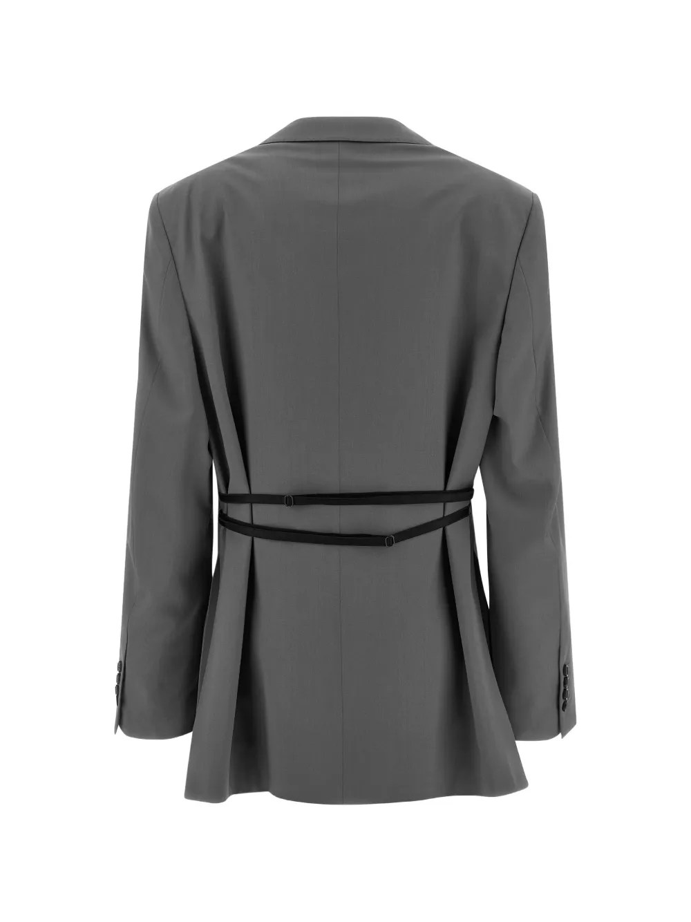  Armarium Peak Lapels Single-breasted Blazer - Grey 