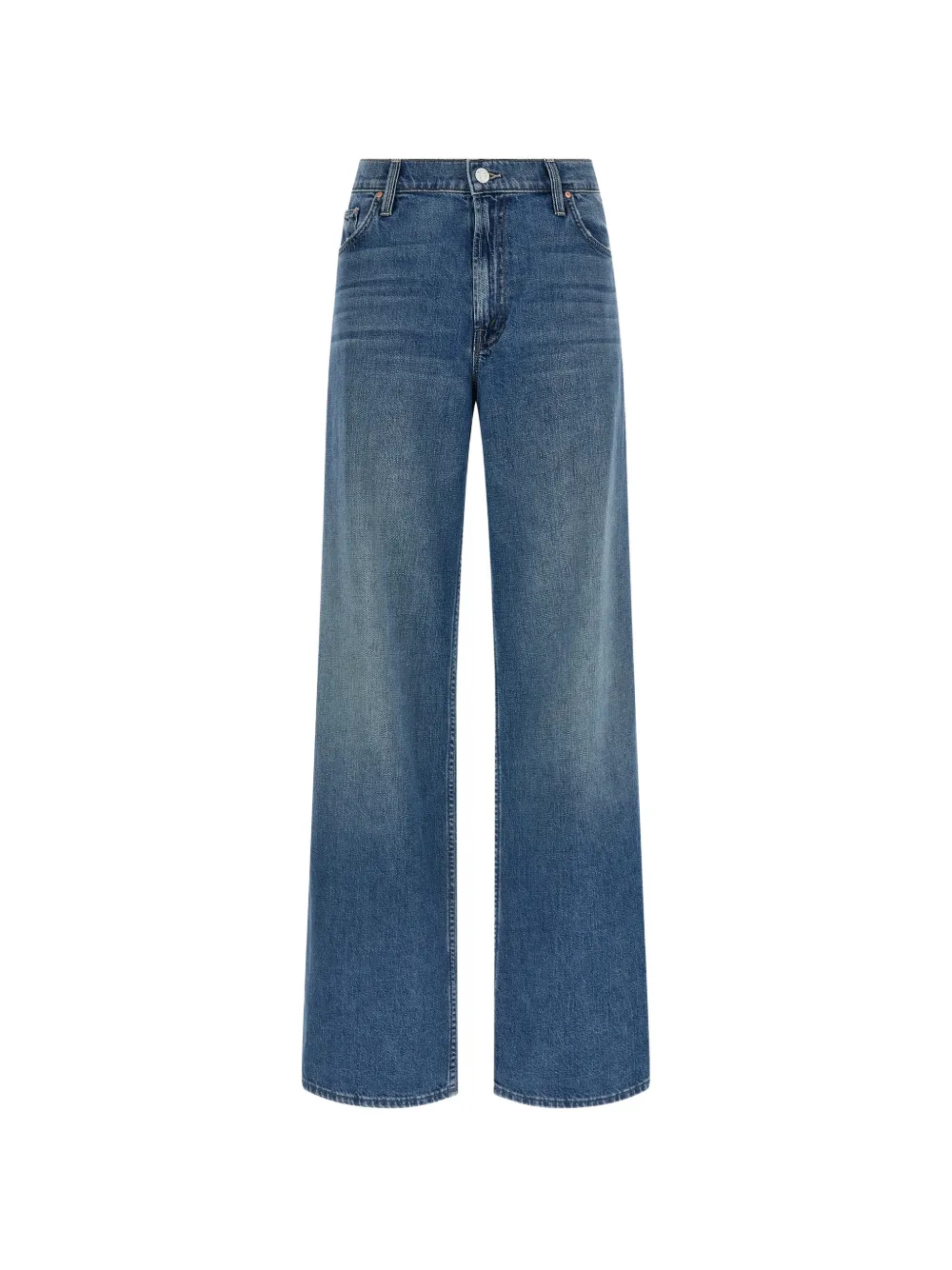 MOTHER The Rerun zip 5-pocket jeans - Blu