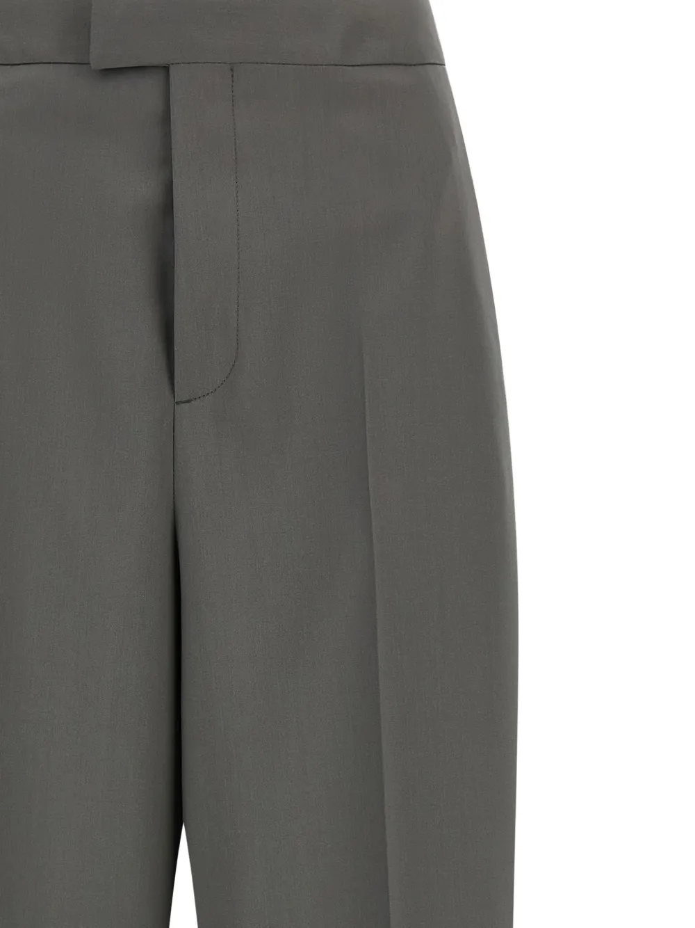 Tailored Wide-Leg Trousers