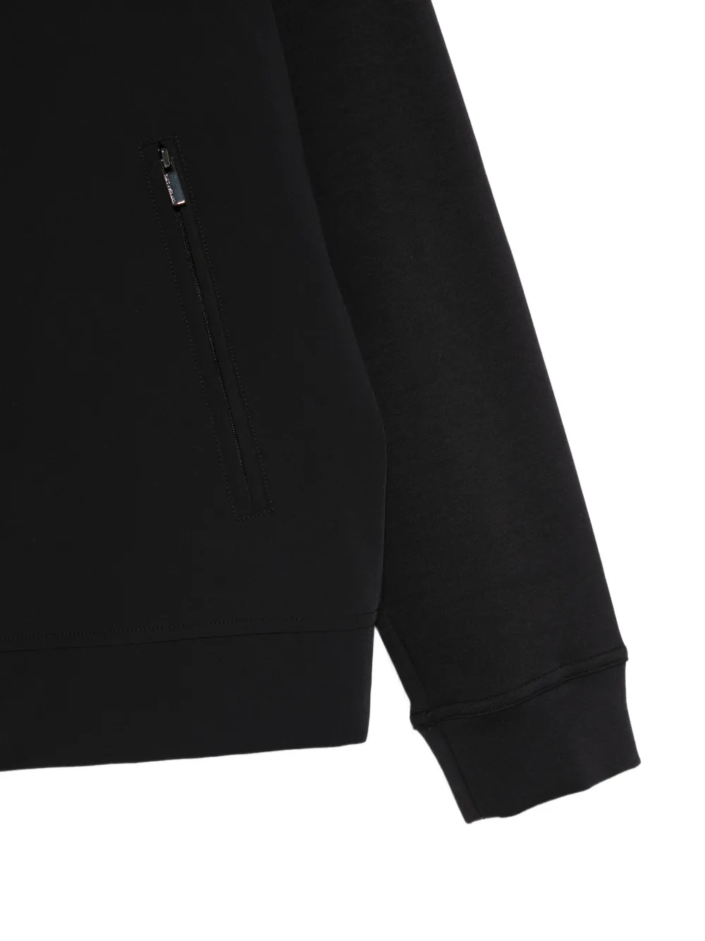 Paul & Shark Hoodie met trekkoord Zwart