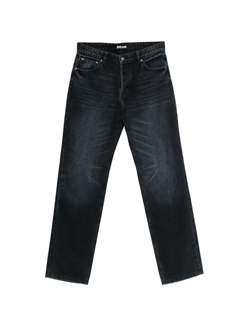 Just Cavalli logo-motif jeans - Blu