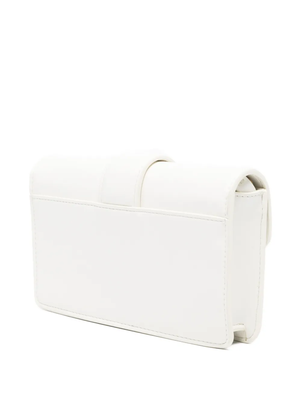  Just Cavalli Snake-detail Clutch Bag - White 