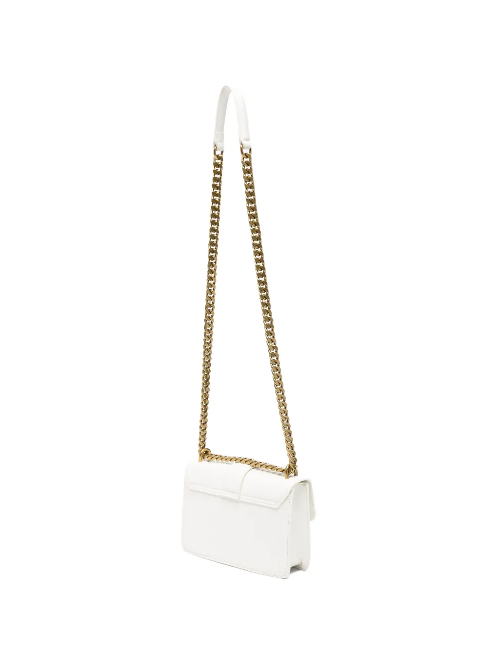  Just Cavalli Snake-detail Shoulder Bag - White 