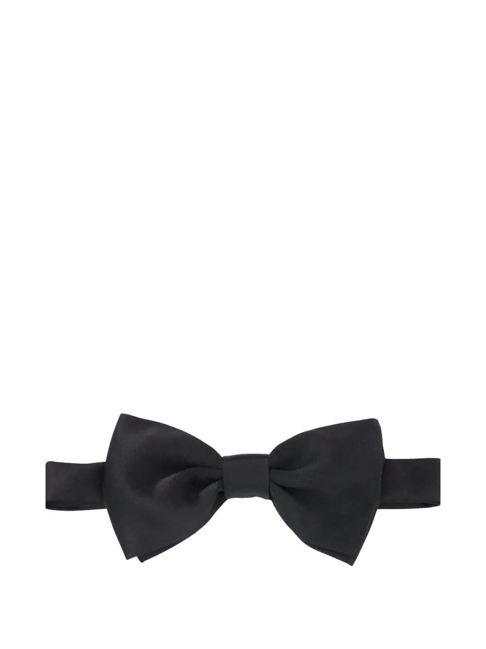 Tagliatore satin bow tie - Nero