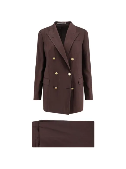 Tagliatore pinstripe double-breasted suit