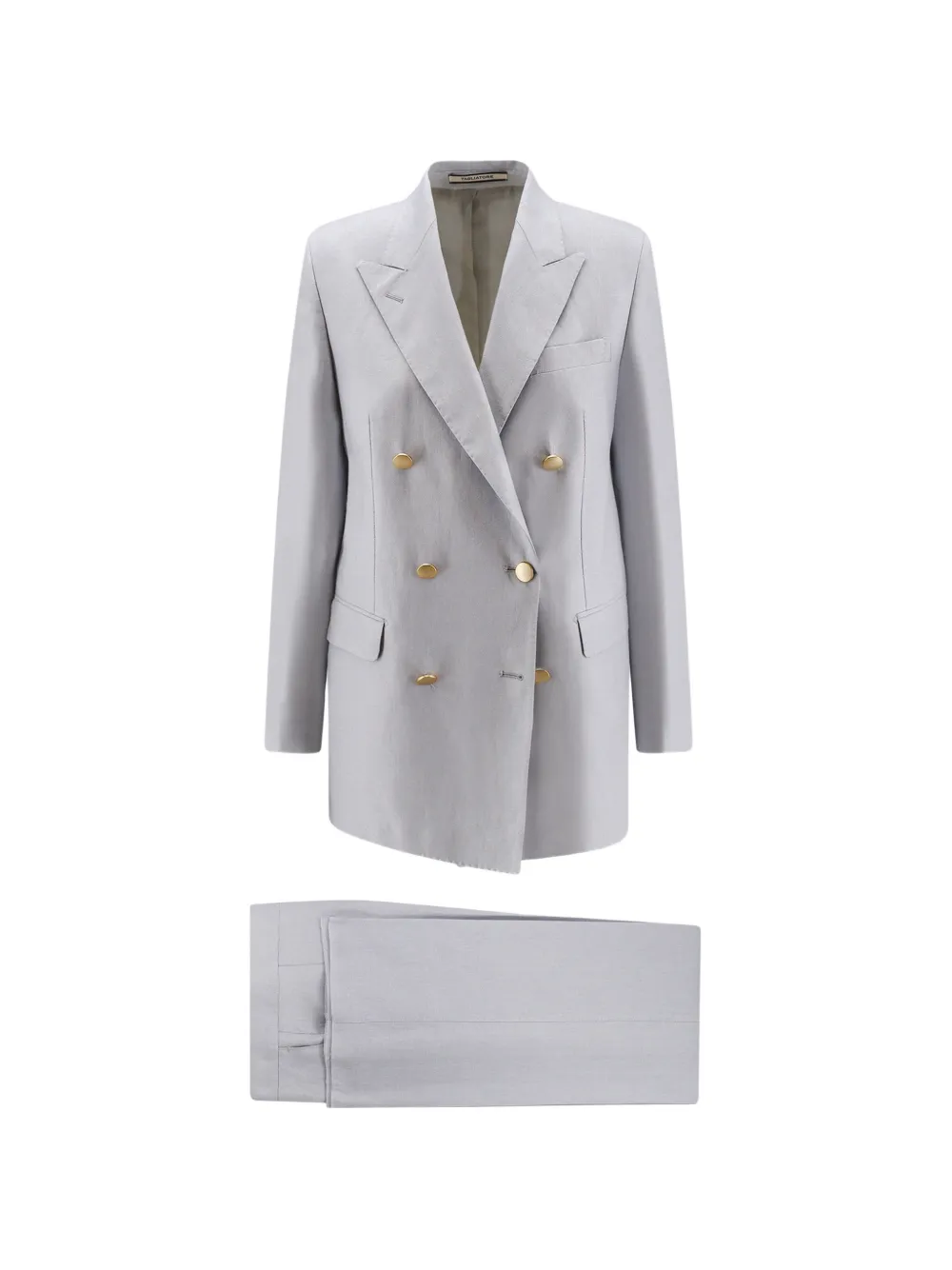 Tagliatore buttoned double-breasted suit - Grau