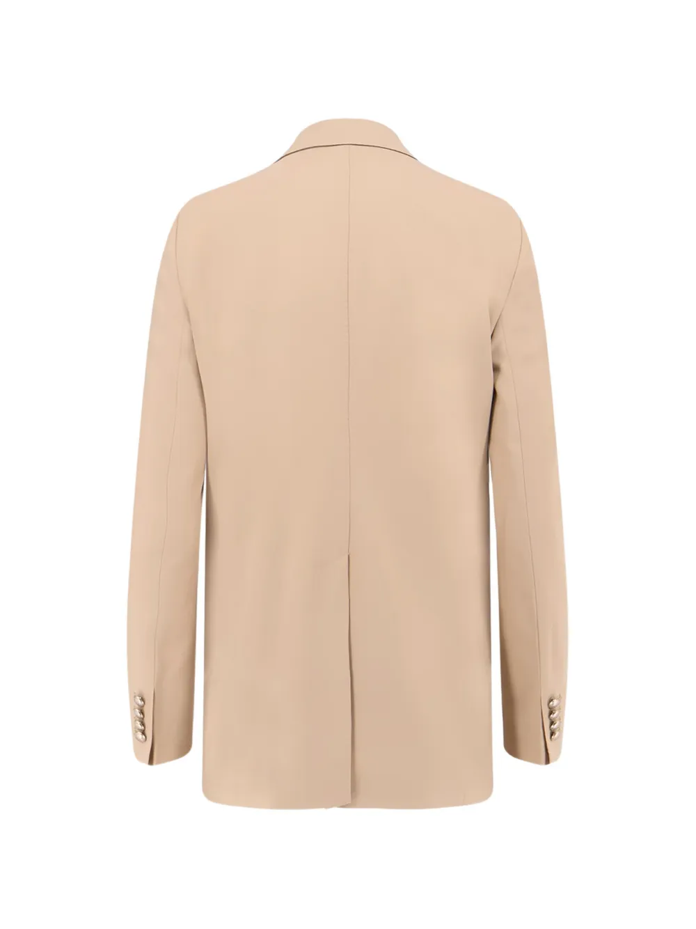 Tagliatore Jasmine scheerwollen pak met stretch Beige