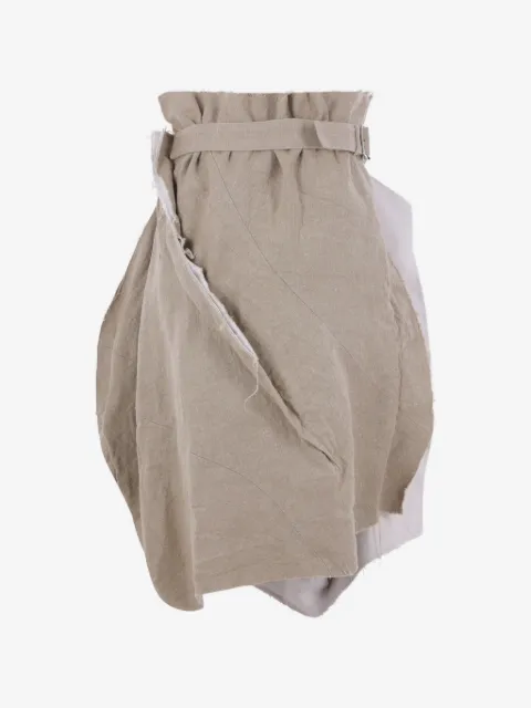 Comme Des Garçons falda con dobladillo asimétrico
