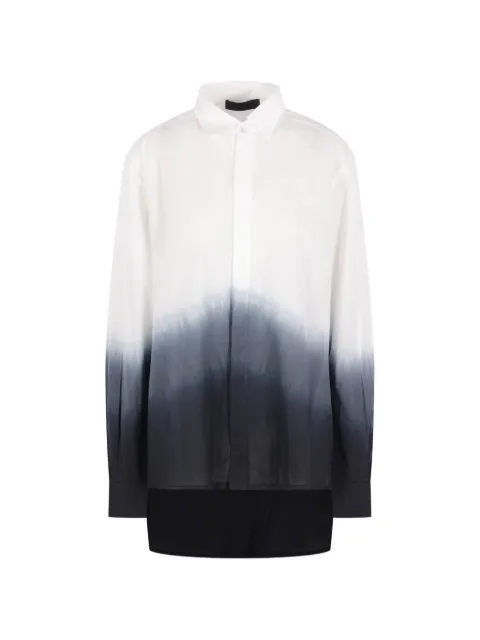 Maria Calderara ombré-effect cotton shirt