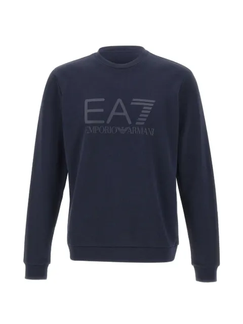 Ea7 Emporio Armani Core Identity tonal-logo sweatshirt