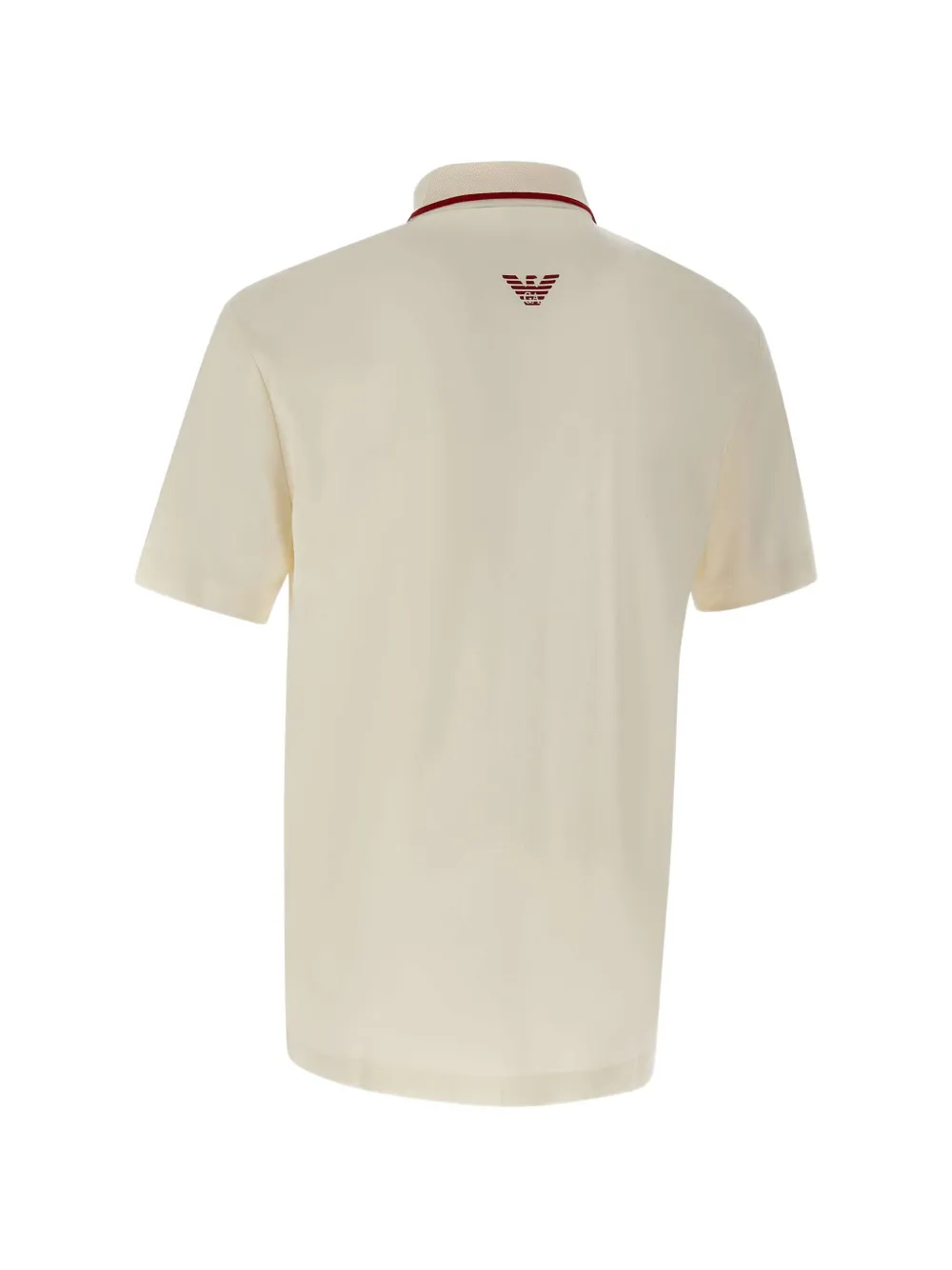 Ea7 Emporio Armani Poloshirt met logo Wit