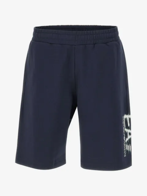 Ea7 Emporio Armani logo-detail shorts