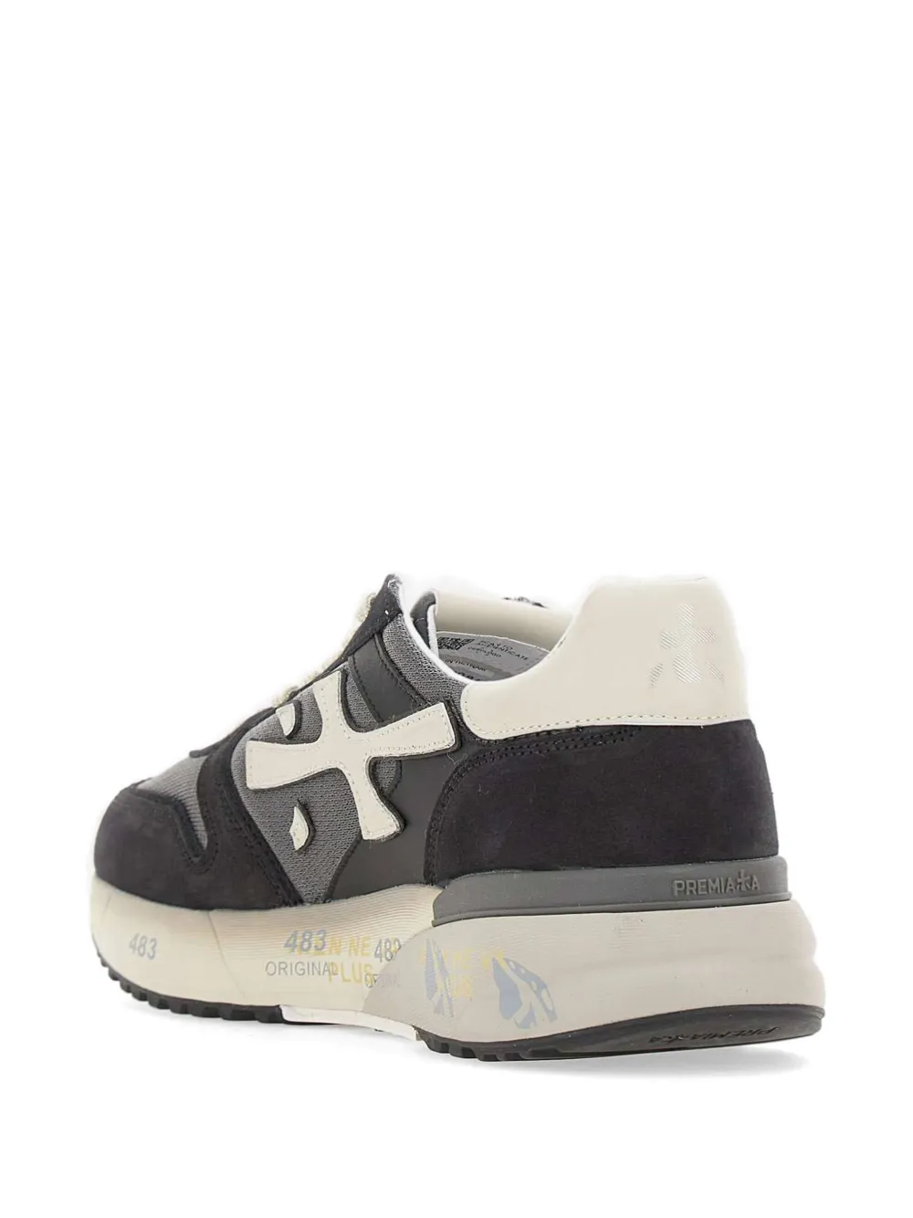 Premiata Mick 8085 sneakers met logo Zwart