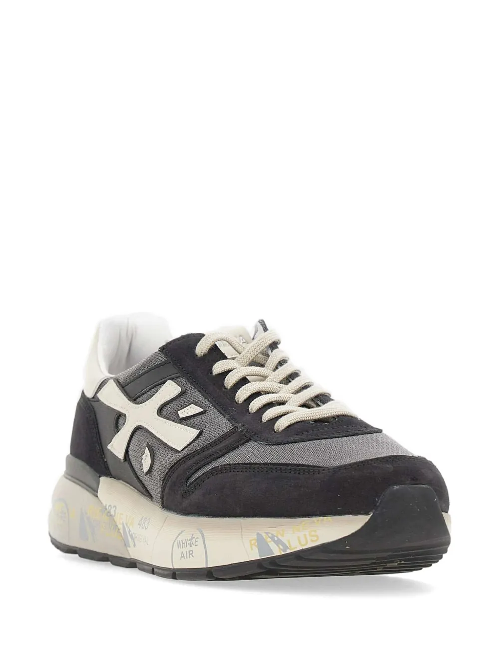 Premiata Mick 8085 sneakers met logo Zwart