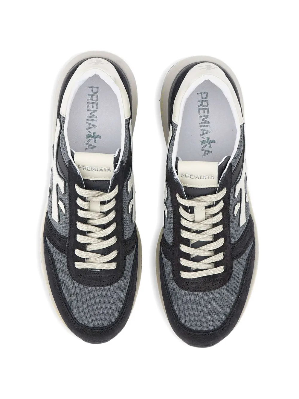 Premiata Mick 8085 sneakers met logo Zwart