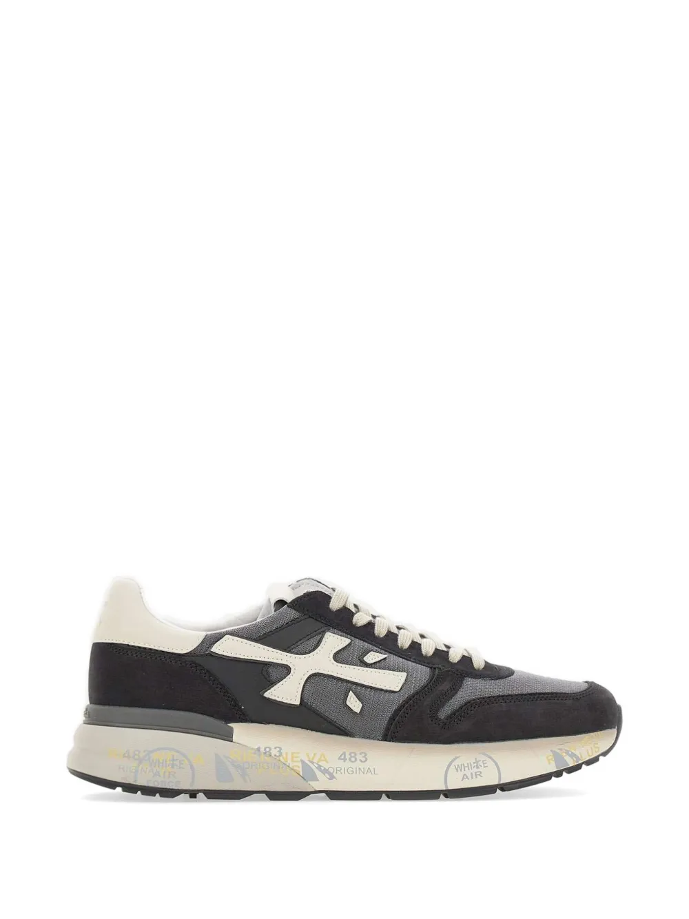 Premiata Mick 8085 sneakers met logo Zwart