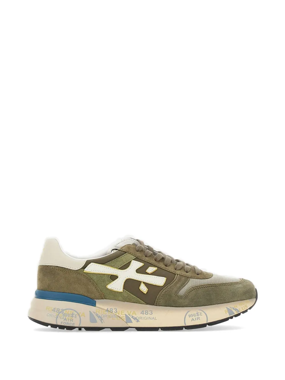Premiata Mick 8086 logo sneakers - Verde