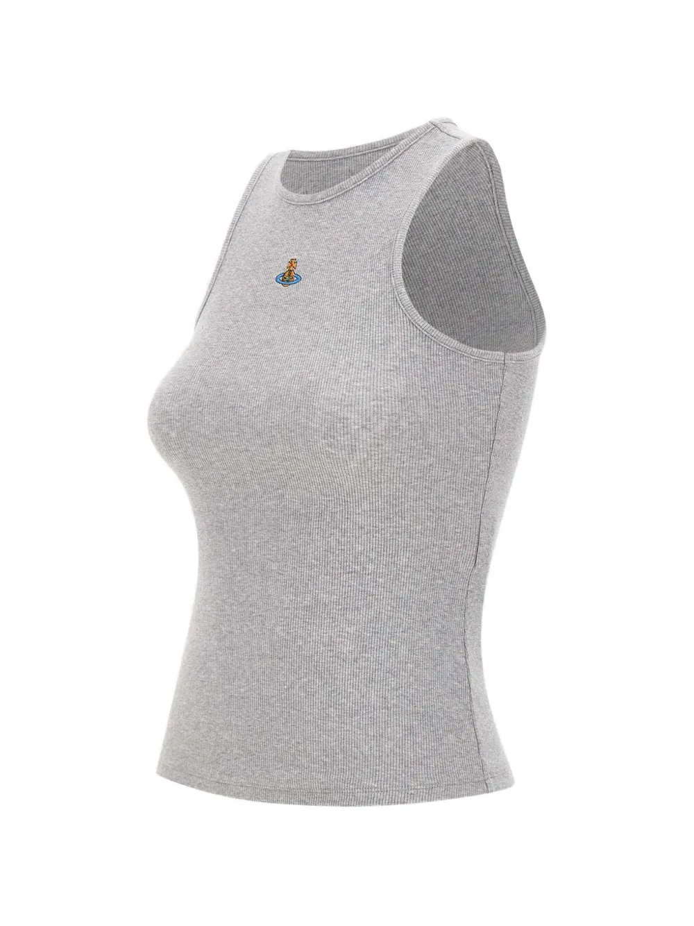 Vivienne Westwood Top met geborduurd logo Grijs