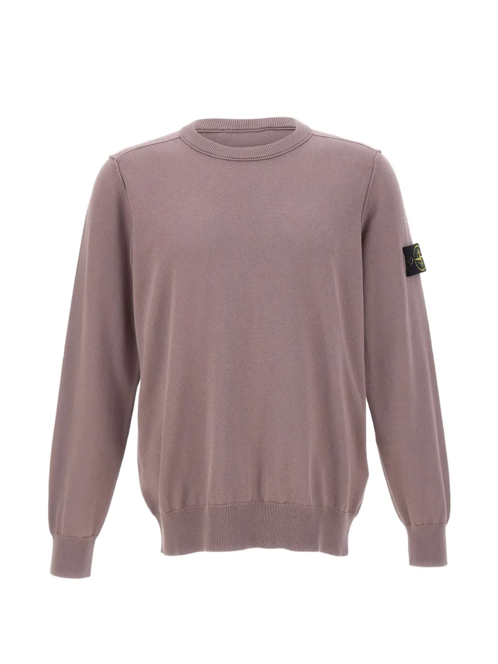 Stone Island logo crew-neck sweatshirt - Viola