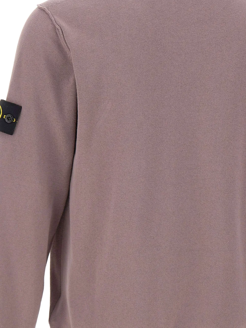 Stone Island Sweater met logo en ronde hals Roze