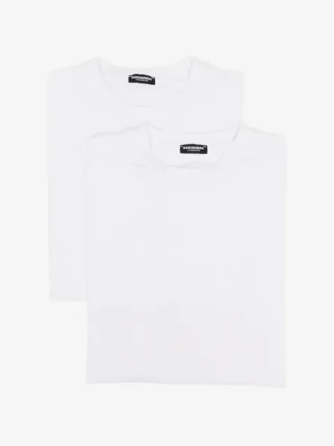 DSQUARED2 playera con cuello redondo (set de 2)