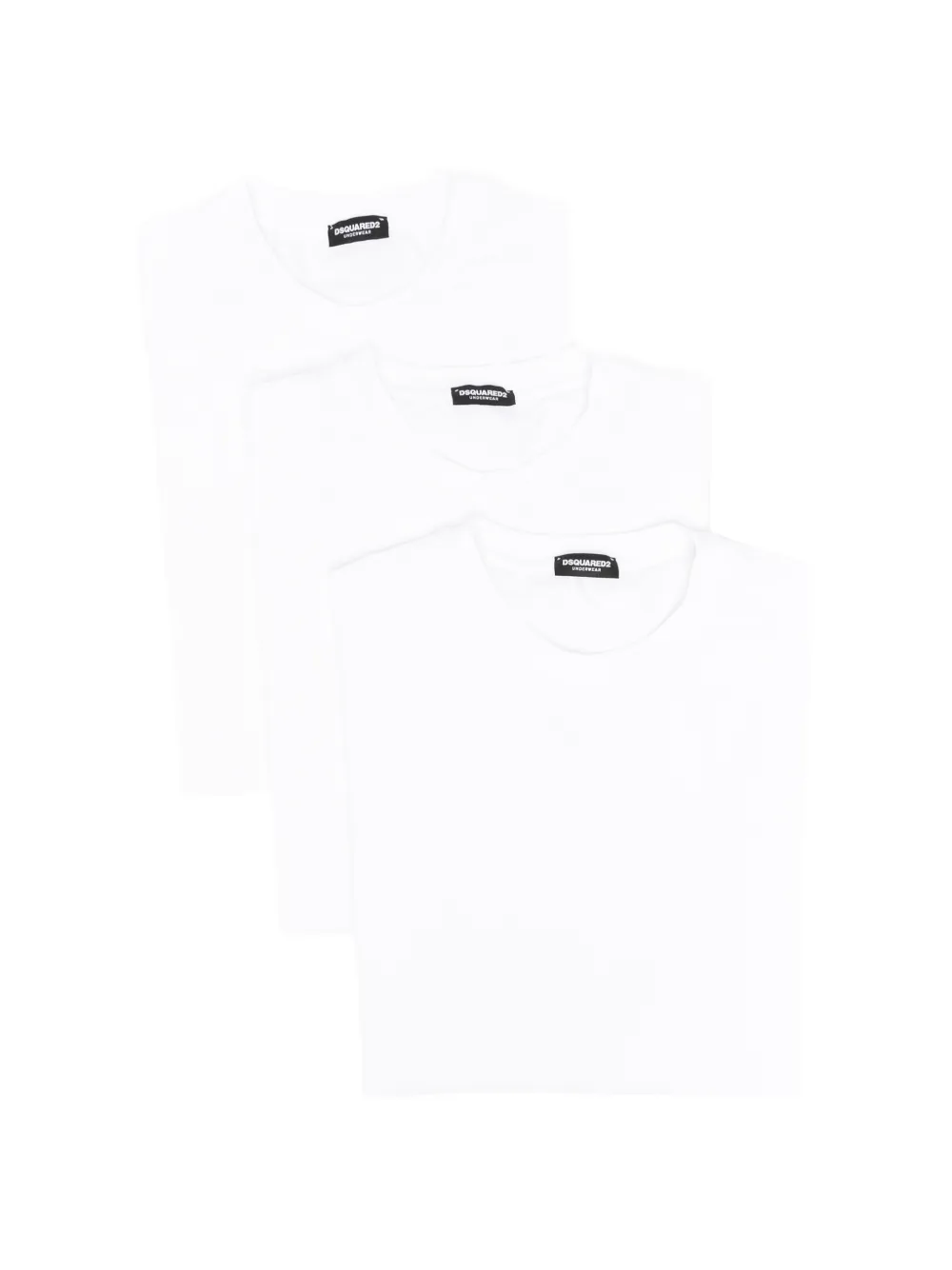 DSQUARED2 crew-neck T-shirt (set of three) - Bianco
