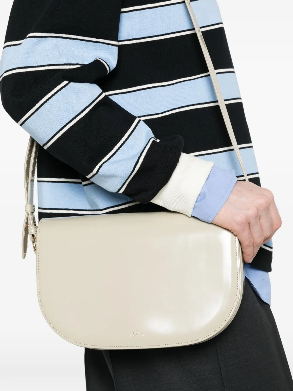 A.P.C. Le B-Side crossbodytas Beige