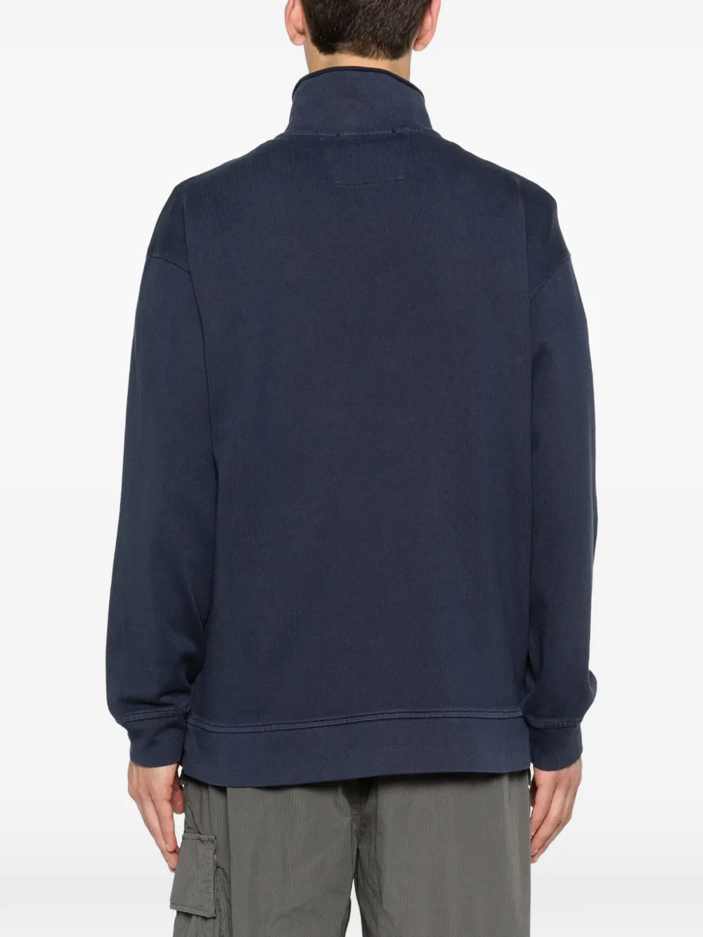 C.P. Company Sweater met rits Blauw