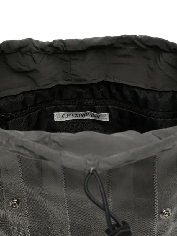 C.P. Company Plain Paper Touch Mixed Shoulder Bag | Grey | FARFETCH