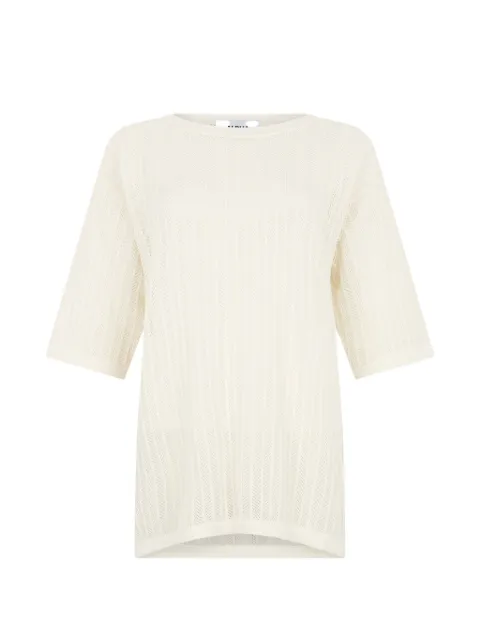 ALPHA STUDIO ribbed-knit top