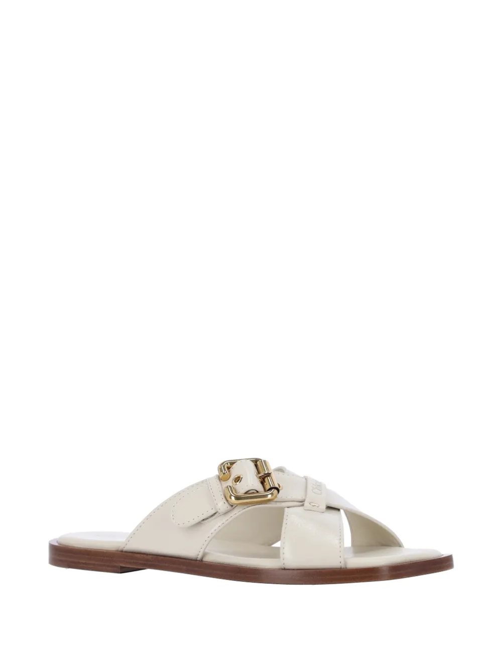 Chloé Nil flat sandals Beige